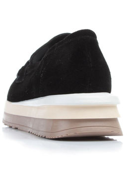 03-5952-2 BLACK Полуботинки женские (натуральная замша)