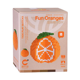 Конструктор "Fun Oranges" (576 дет.) в коробке