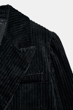 CORDUROY LONG COAT ZW COLLECTION LIMITED EDITION