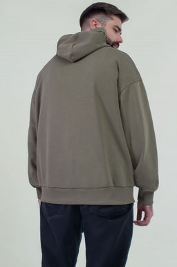 Арт. 6578 Толстовка мужская 46-54 (5 шт) Цвет:зеленый кофе - Идеал фото 11