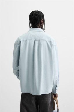 EMBROIDERED LOGO SHIRT - Zara фото 3