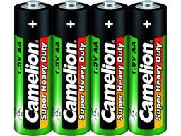 Элемент питания "Camelion" солевой R06 (АA) (уп.шринка 4шт.)