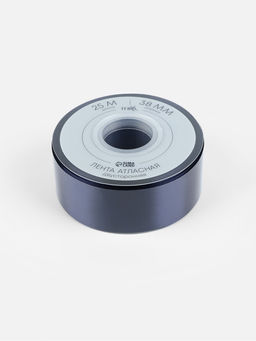 Лента атласная TEIRA, двухсторонняя, 38 мм, 25±1 м, коричневая №330