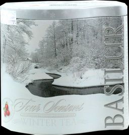 BASILUR. Four Seasons. Зимний черный 100 гр. жест.банка