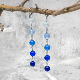 Серьги из муранского стекла