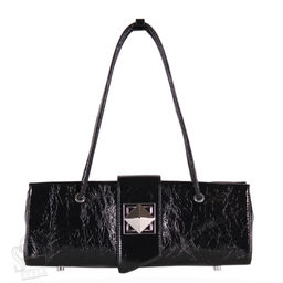 Сумка женская кожаная 3287Q black Polina&Eiterou в Новосибирске