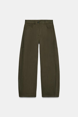 ZW COLLECTION BALLOON TROUSERS - Zara фото 4