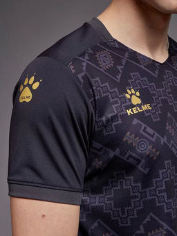 Футбольная форма KELME Short-Sleeved Football Suit Black
