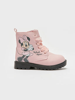 Minnie Mouse Bask?l? Ba?c?kl? K?z ?ocuk Bot - Waikiki фото 2