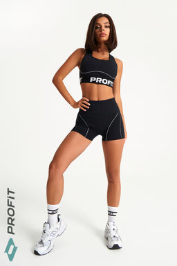 Спортивный топ с кантом, черный, tb.240.001 - Profit фото 7