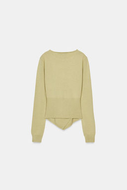 DRAPED KNIT JUMPER - Zara фото 8