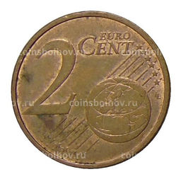 Монета 2 евроцента 2008 года Франция