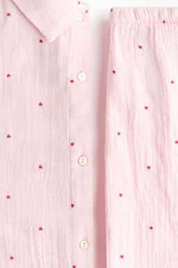 Camisa y pantal?n corto de pijama - H&m фото 17