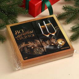 Подарочный набор Все мечты сбудутся: чай чёрный с лимоном 50 г., молочный шоколад 70 г. - Фабрика счастья фото 6