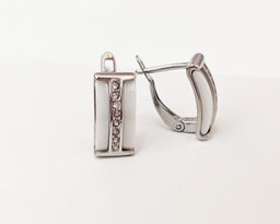 Серьги с керамикой