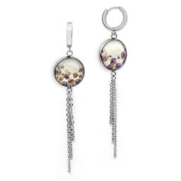 Серьги из муранского стекла