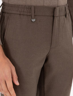 Kahverengi Ex. Slim Fit Kuma_ Pantolon