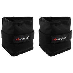 Утяжелители ONLYTOP, 2 шт. × 0.5 кг, цвет чёрный