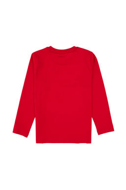 Erkek _ocuk K_rm_z_ Pijama Tak_m_ Sepette S_rpriz _ndirim - U.s. polo assn фото 3