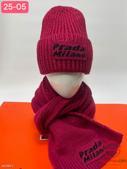 Женская вязанная шапка - Bruno фото 2