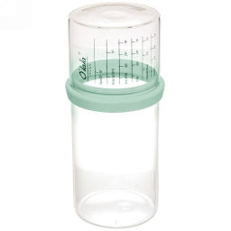 Банка для продуктов стеклянная 850мл "Olala" с мерный стаканом