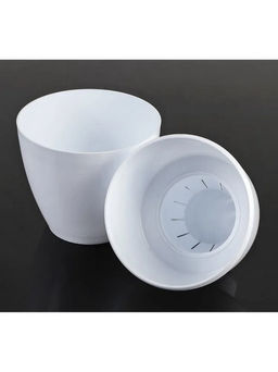 Горшок для цветов ДЕКО ТВИН 5,8л, цвет Белый (ДЕК 5,8 БЕЛ) (82) - Крассула фото 2