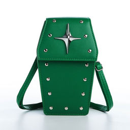 Сумка молодёжная на магните, цвет зелёный - Simaland фото 3