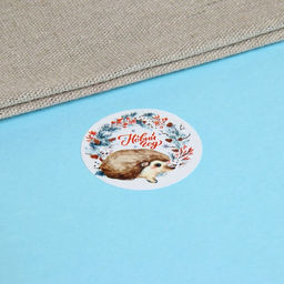 Наклейки в рулоне Зверята, 500 шт, 3,8 х 3,8 см - Simaland фото 4