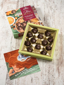 Конфеты Shoco Rolls с фундуком, цукатами моркови и медом 135г - Берестов А.с. фото 3