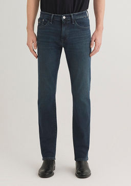 Marcus Lux Black Puslu Koyu Mavi Jean Pantolon  фото 4