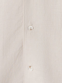 Рубашка мужская льняная бежевая - Mark formelle фото 7