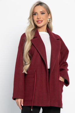 Пальто-пиджак (бордо) Б15083-7М