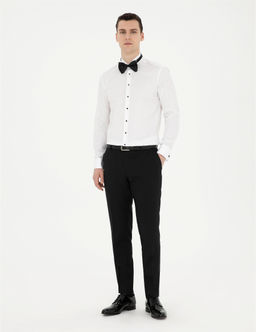 Beyaz Slim Fit Smokin G_mlek