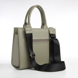 Сумка женская тоут TEXTURA на молнии, 22×11×22 см, зелёная