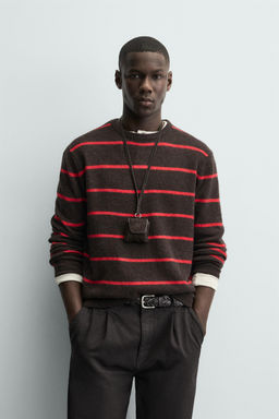 STRIPED WOOL JUMPER - Zara фото 10