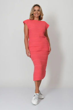 ЗЛАТА Юбка И 022/коралл