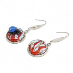 Серьги из муранского стекла - Vloes фото 3