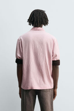 STRIPED FLOWING SHIRT - Zara фото 3