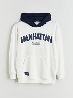 Kap??onlu Erkek ?ocuk Sweatshirt