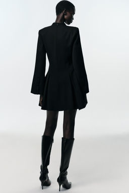 MINI DRESS WITH SHOULDER PADS - Zara фото 5