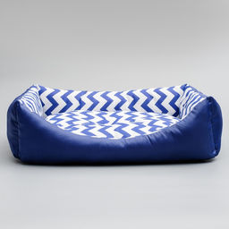 Лежанка Зиг-заг, 55 х 45 х 15 см, синяя - Пижон фото 2