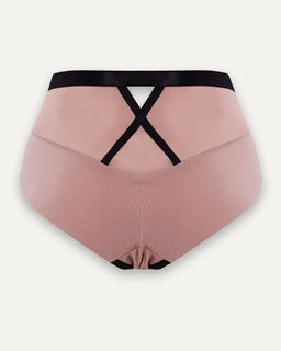 Трусы-слипы с отделкой лентами - Deseo фото 2