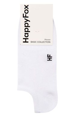 Цена за 6 шт. Однотонные укороченные носки Happy Fox