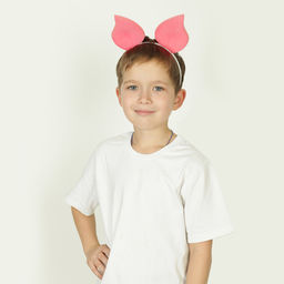 Карнавальный ободокУши поросенка, поролон - Страна карнавалия фото 2