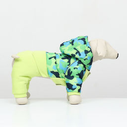 Комбинезон Go-Иди с утяжкой, размер 16 (ДС 36, ОГ 46, ОШ 35 см), зелёный/камуфляж - Simaland фото 2