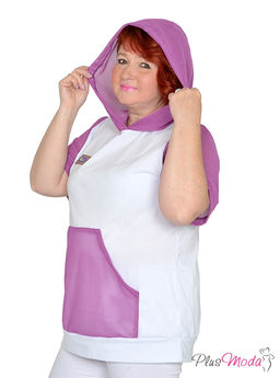 Футболка Модель №1608 размеры 44-84 - Plusmoda фото 4