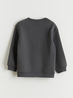Bisiklet Yaka Erkek ?ocuk Sweatshirt