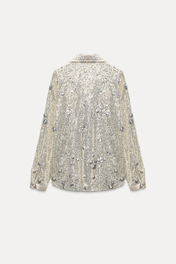 SEQUINNED SHIRT - Zara фото 5