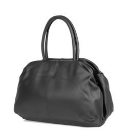 89-6886 black, Женская кожаная сумка, Barcelo Biagi