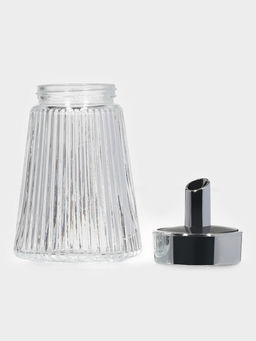 Сахарница «Глюкоза» 300 мл, 8×15 см, с дозатором, стекло, прозрачная